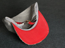 Doses Gray Ribbed Snakeskin Strapback