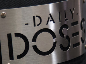 DAILY DOSES LUCKY SEVEN LIMITED EDITION STEEL PLATE STRAPBACK