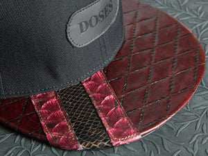 Doses UNIQUE Snakeskin Strapback