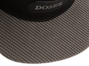 Doses Coal Carbon Leather Strapback