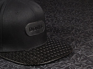 Doses "INK" Black Woven Strapback