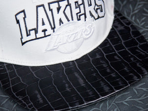 Los Angeles Lakers Alligator Strapback