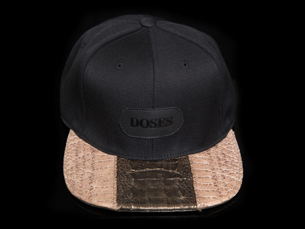 Doses UNIQUE Snakeskin Strapback