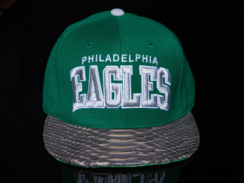 Philadelphia Eagles Snakeskin Strapback