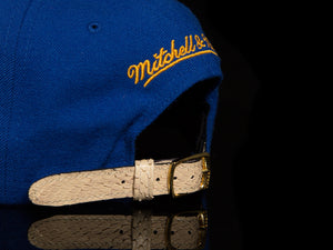 Golden State Warriors Snakeskin Strapback