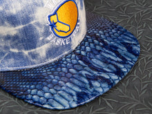 Golden State Warriors Acid Wash Snakeskin Strapback