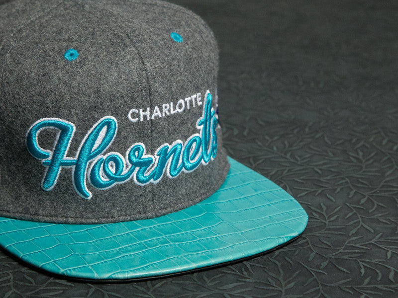 Charlotte Hornets Tiffany Alligator Strapback