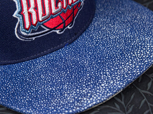 Retro Houston Rockets Stingray Strapback