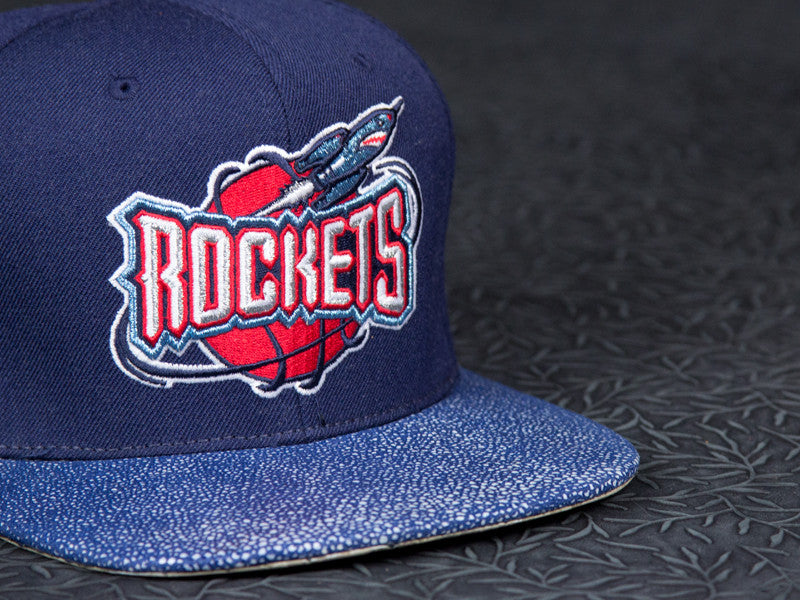 Retro Houston Rockets Stingray Strapback