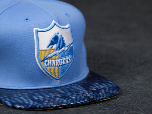 San Diego Chargers Snakeskin Strapback