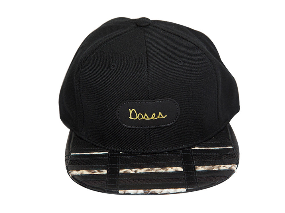 Doses UNIQUE Snakeskin Strapback