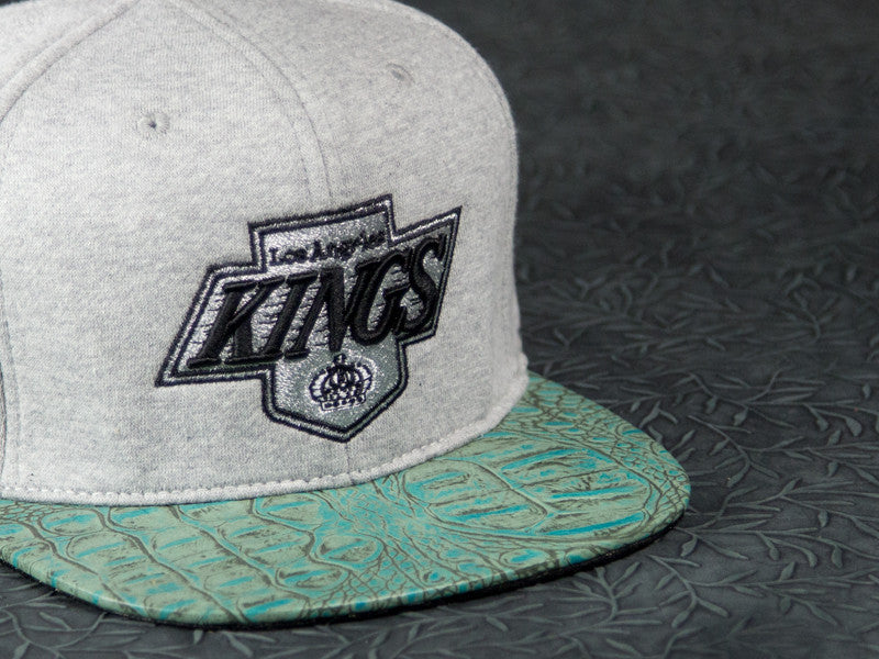 Los Angeles Kings Alligator Strapback