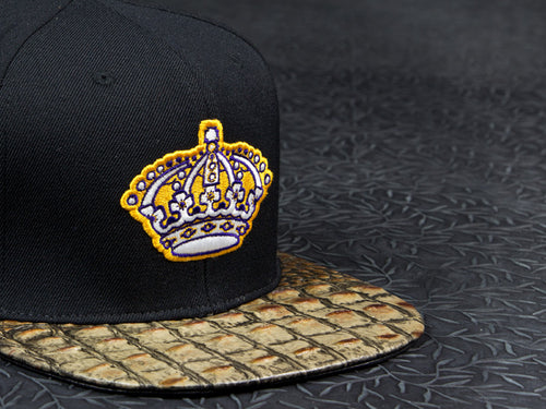 Retro LA Kings Alligator Strapback