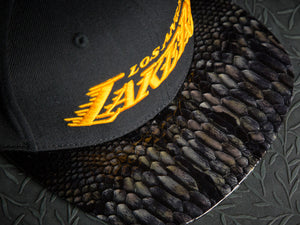 Los Angeles Lakers Snakeskin Strapback