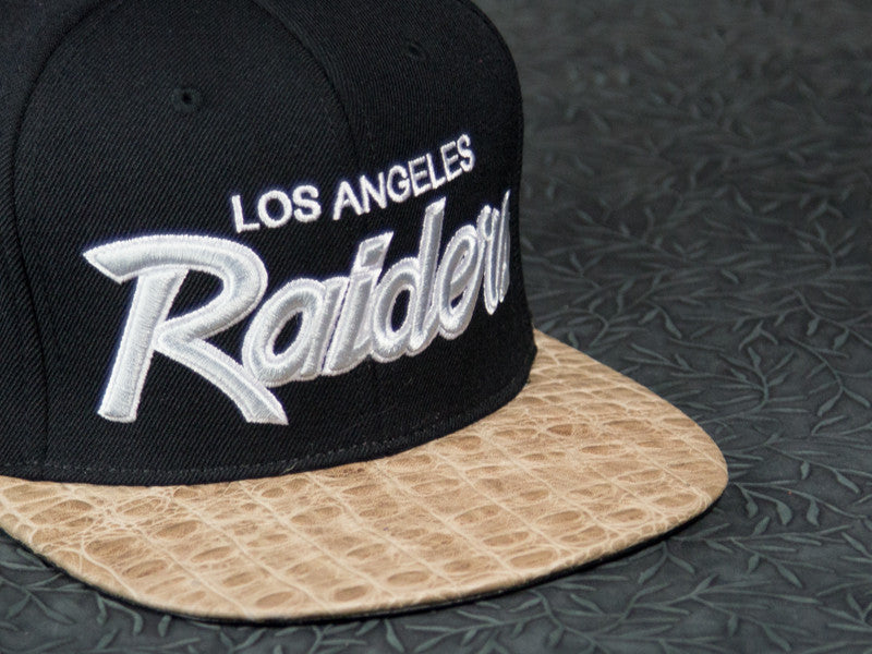 Los Angeles Raiders Alligator Strapback