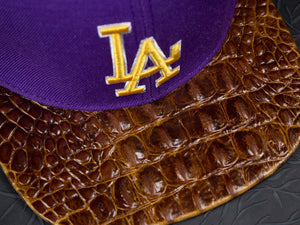 LA DODGERS Alligator Strapback