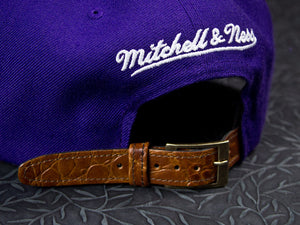 Los Angeles Lakers Alligator Strapback