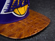 Los Angeles Lakers Alligator Strapback