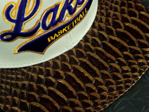 Los Angeles Lakers Snakeskin Strapback