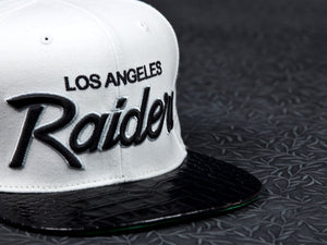 Los Angeles Raiders Alligator Strapback