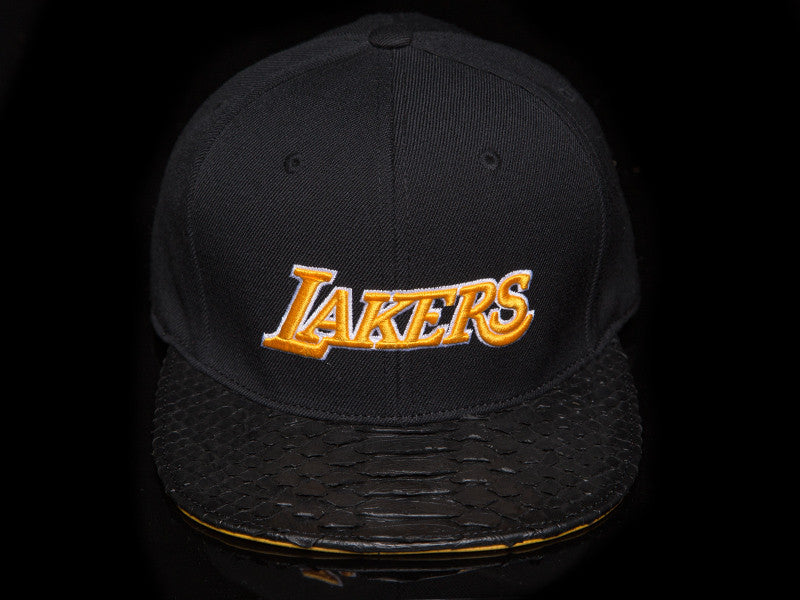 Los Angeles Lakers Snakeskin Strapback