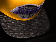 Los Angeles Lakers Alligator Strapback