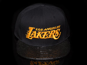 Lakers Snakeskin Strapback