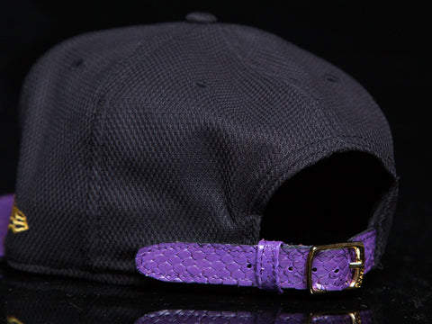 Mesh Los Angeles Lakers Snakeskin Strapback