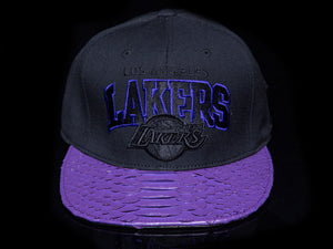 Los Angeles Lakers Snakeskin Strapback