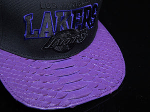 Los Angeles Lakers Snakeskin Strapback