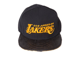 Los Angeles Lakers Snakeskin Strapback