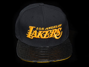 Los Angeles Lakers Snakeskin Strapback