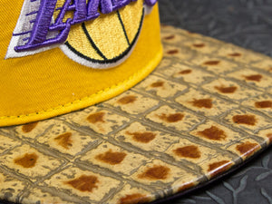 Los Angeles Lakers Alligator Strapback