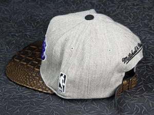 Los Angeles Lakers Alligator Strapback