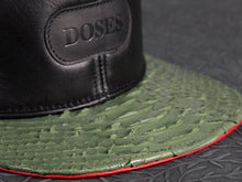 Doses LUSH Ribbed Snakeskin Strapback