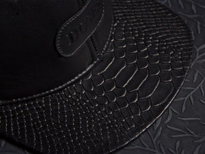 Doses Leather Snakeskin Strapback