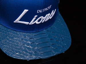 Detroit Lions Snakeskin Strapback