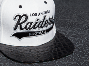 Los Angeles Raiders Alligator Strapback