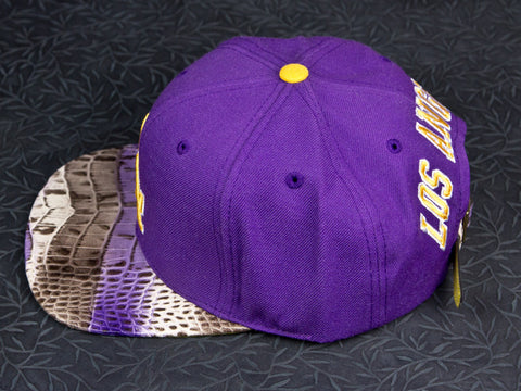 Los Angeles Dodgers Purp Alligator Strapback