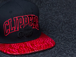 Los Angeles Clippers Snakeskin Strapback