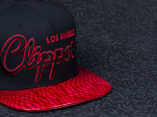 Los Angeles Clippers Snakeskin Strapback