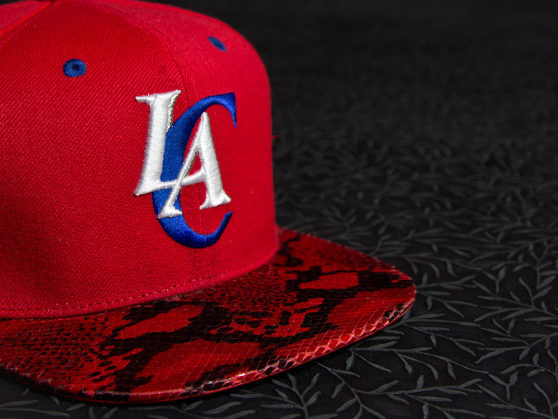 LA Clippers Snakeskin Strapback