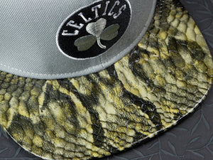 Boston Celtics Snakeskin Strapback