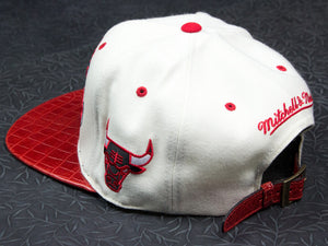 Retro Bulls Alligator Strapback