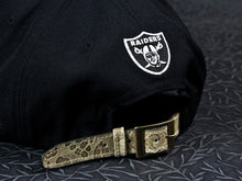 Los Angeles Raiders Rose Leather Strapback