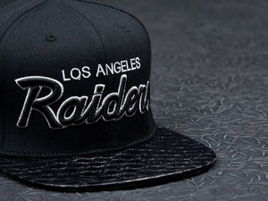 Los Angeles Raiders Alligator Strapback