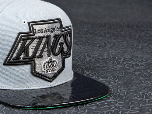 Los Angeles Kings Alligator Strapback