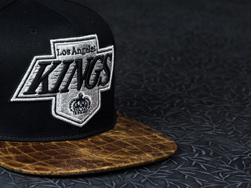 Los Angeles Kings Alligator Strapback