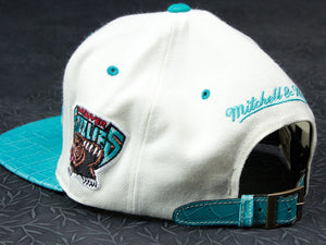 Retro Vancouver Grizzlies Alligator Strapback