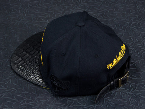 Los Angeles Lakers Alligator Strapback